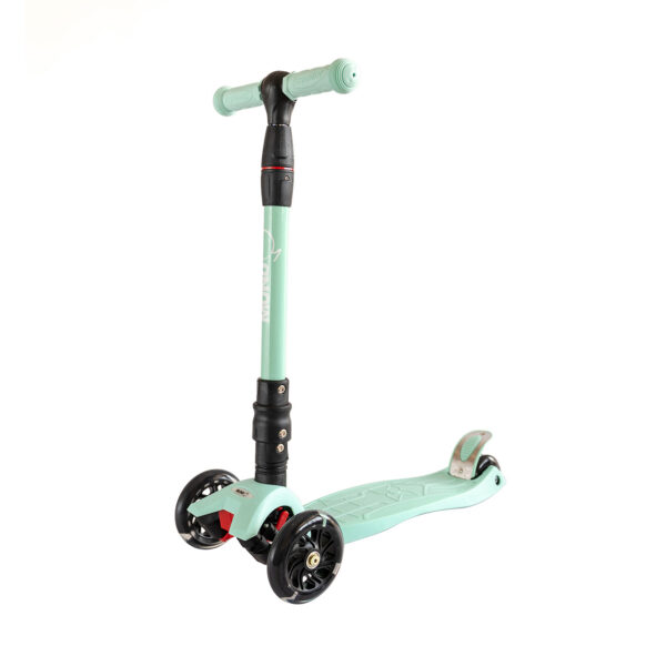 PATINETE AJUSTABLE PLEGABLE CON LUZ MINT