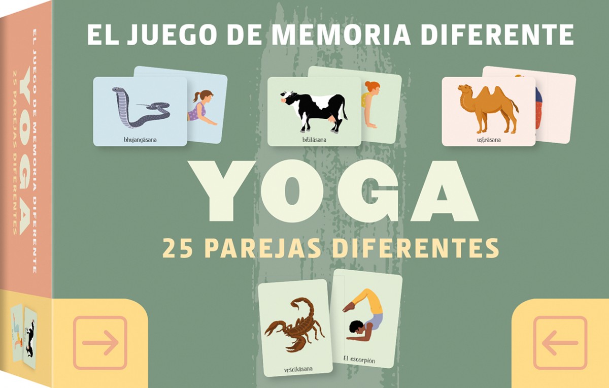 YOGA JUEGO DE MEMORIA DIFERENTE