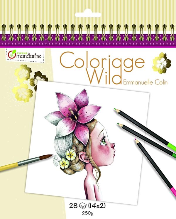 LIBRO DE COLOREAR COLOR WILD