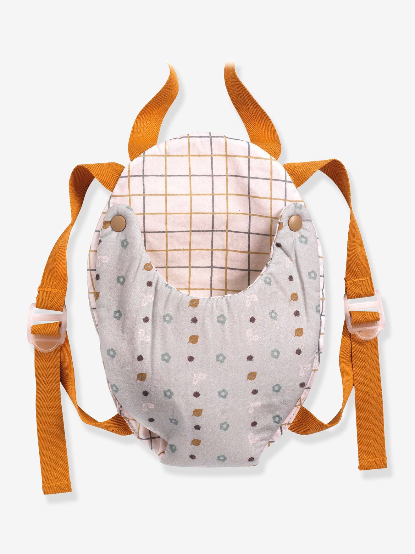 PORTA BEBES MARRON LILA