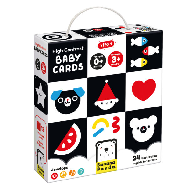 TARJETAS BEBE ALTO CONTRASTRE