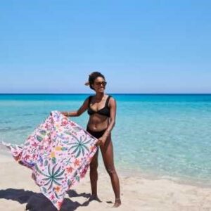 TOALLA SUMMER PINK PARADISE L