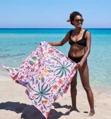 TOALLA SUMMER PINK PARADISE L