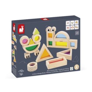 BLOQUES TRANSLUCIDOS - JUEGO SENSORIAL