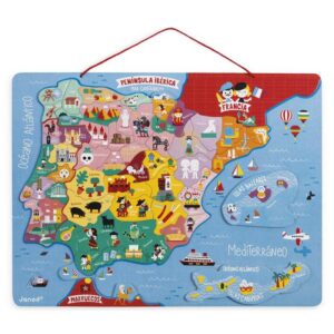 MAPA MAGNETICO PENINSULA IBERICA